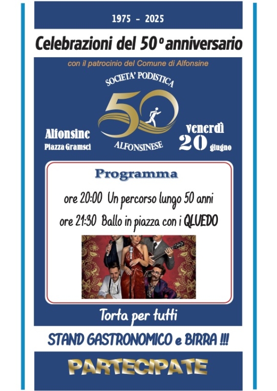 Festa della Società Podistica Alfonsinese